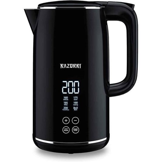 Razorri Hervidor eléctrico con control de 1 clic, pantalla digital LED...