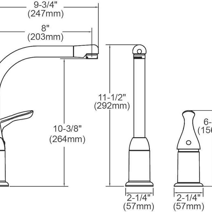 Elkay Everyday LK3000CR - Grifo de cocina para montaje en cubierta con...