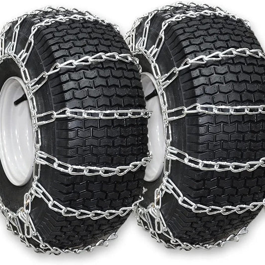 OakTen Juego de 2 cadenas de neumáticos para sopladores de nieve y con...