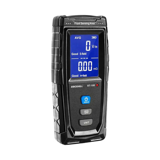 ERICKHILL Medidor EMF de micro USB, detector de radiación digital de c...