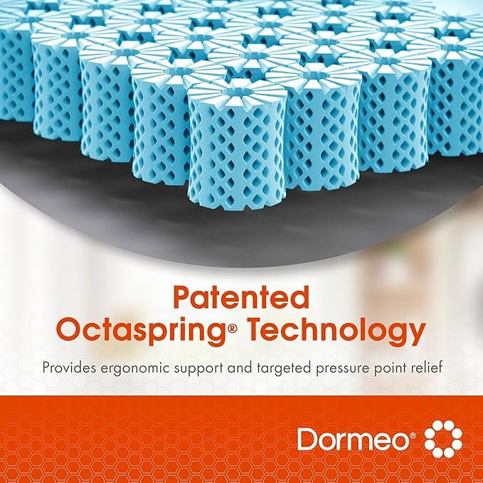 Dormeo - Cubrecolchón tamaño matrimonial, tecnología Octaspring, refre...