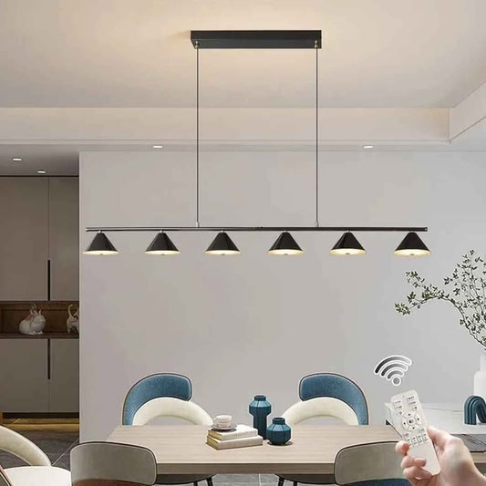 Garwarm Lámparas de araña modernas para comedor, luz colgante regulabl...