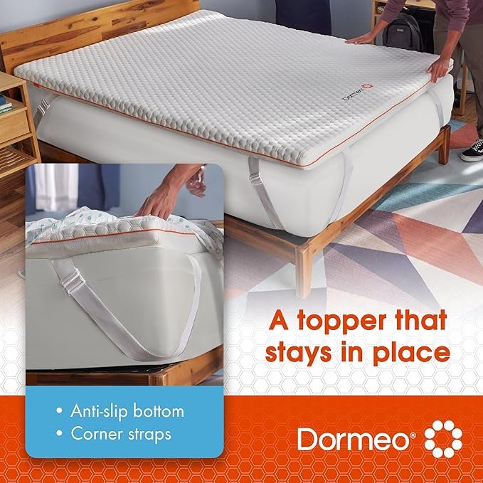 Dormeo - Cubrecolchón tamaño matrimonial, tecnología Octaspring, refre...