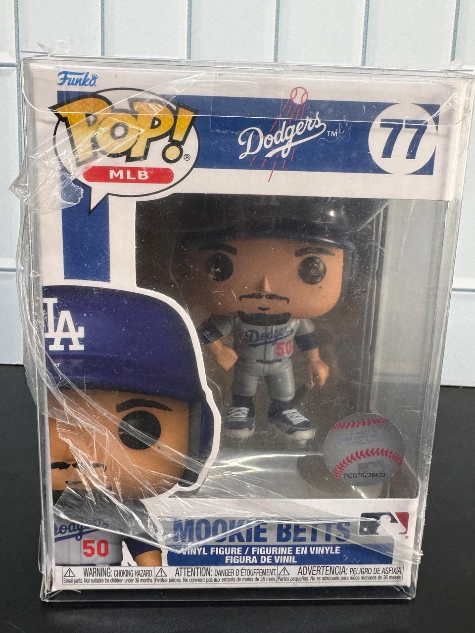 Funko Pop! MLB: Dodgers - Mookie Betts (Camiseta Alternativa), Multico...