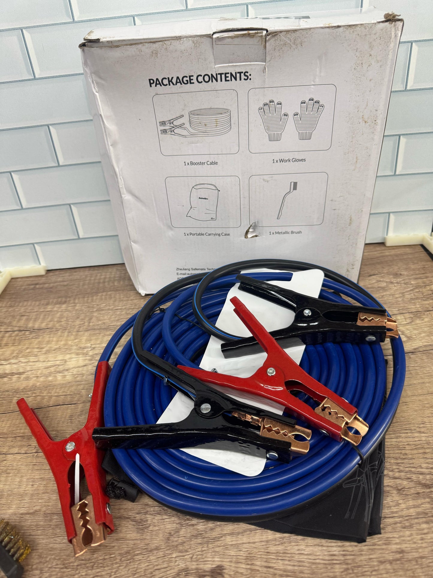 Performance Tool W1673 - Cables de puente para todo tipo de clima, calibre 4, 500A...