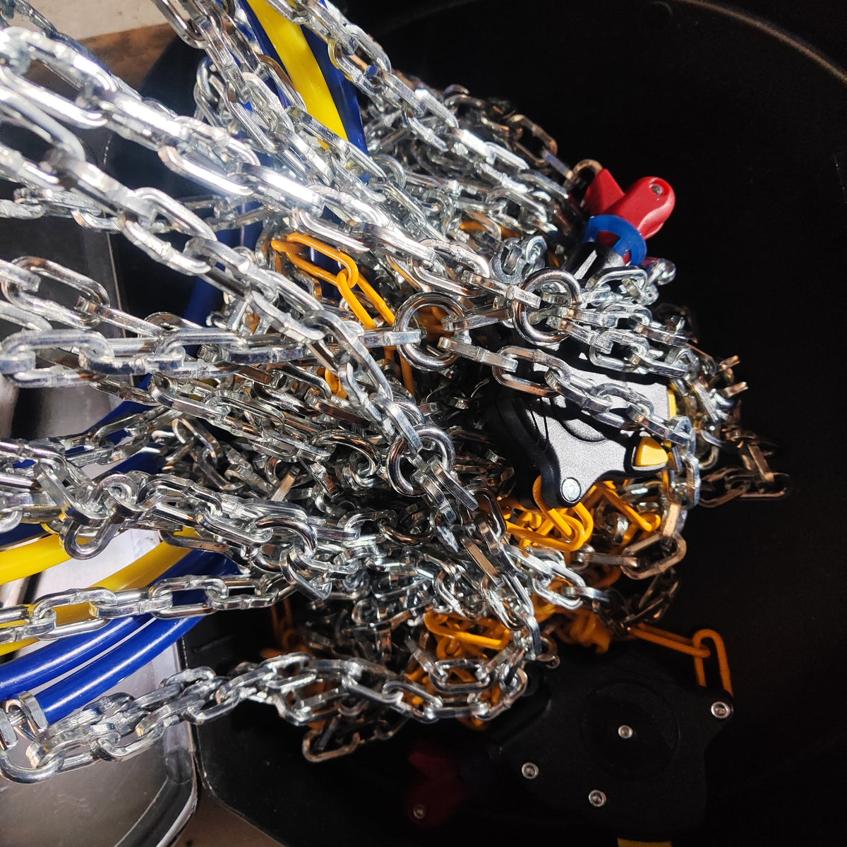 Snow-Chains - Cadena de tracción de neumáticos de 1 minuto de ajuste r...