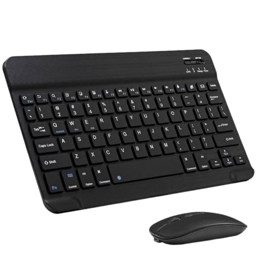 Teclado y mouse Bluetooth combo ultrafino recargable portátil inalá...
